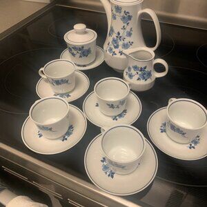 CP Colditz Porcelain Tea Coffee Set Teapot Sugar Cups